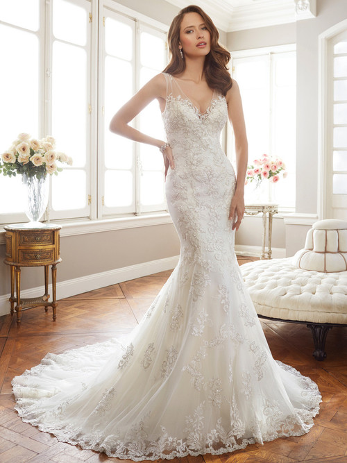 Sophia Tolli Y11712 V-neckline Monaco Wedding Dress