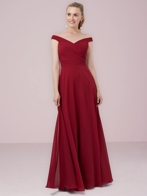 Off The Shoulder Christina Wu Bridesmaid Dress 22968