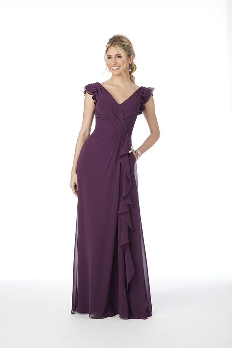 Ruffle Sleeve Morilee Bridesmaid Dress  21686