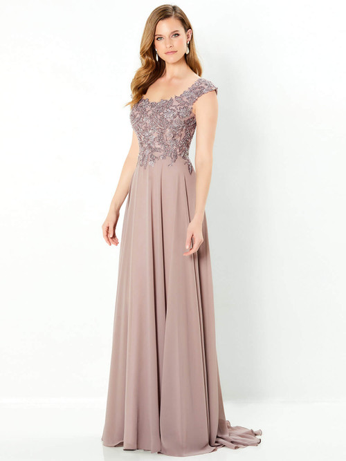 A-line Mother of the Bride dress Montage 220940