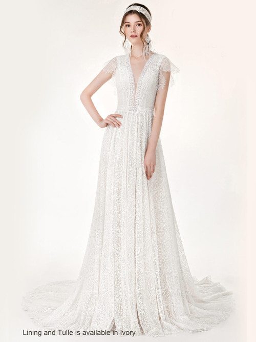 A-Line Bridal Gown by Chic Nostalgia Madison 001500020