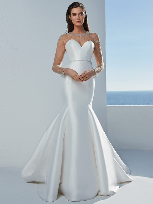 Mermaid Wedding Gown Justin Alexander 88171