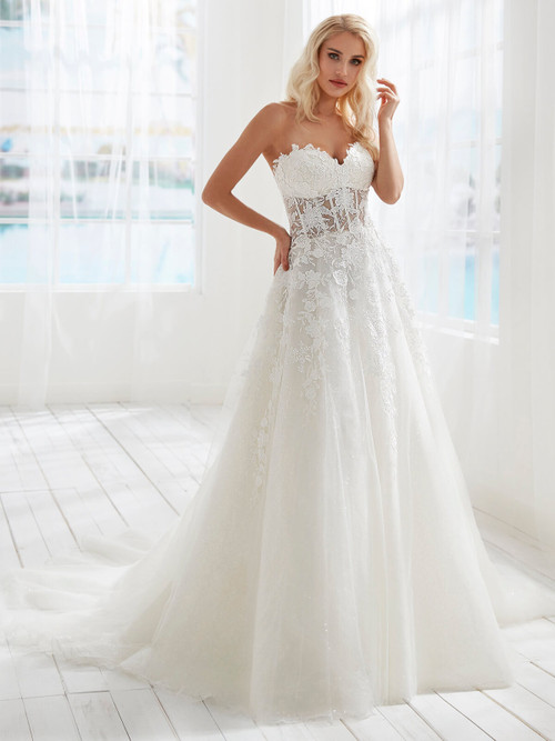 A-line Randy Fenoli Wedding Dress Bonita