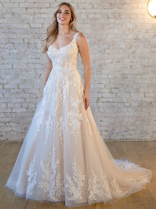 Long Sleeves Stella York Wedding Gown 7546