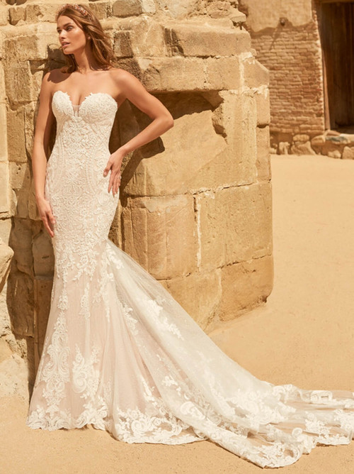 Sequined Lace Maggie Sottero Bridal Dress Ralston