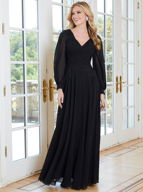 V-Neck Chiffon Morilee Mother Of The Bride 72717