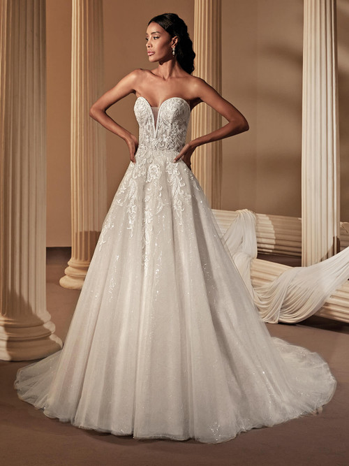 A-line Demetrios Wedding Gown 1135