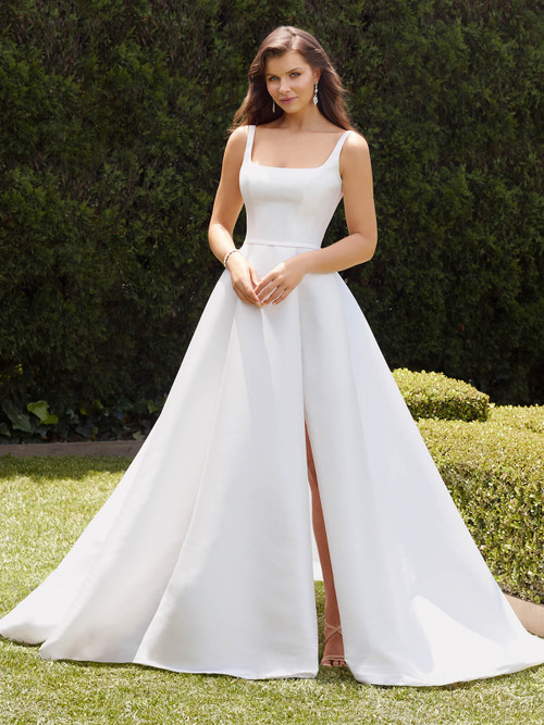 A-line Sophia Tolli Bridal Dress With Side Split Quinn Y22263