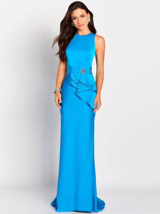 High Neckline Mother of the Bride dress Cameron Blake 119648 High Neckline Mother of the Bride dress Cameron Blake 119648