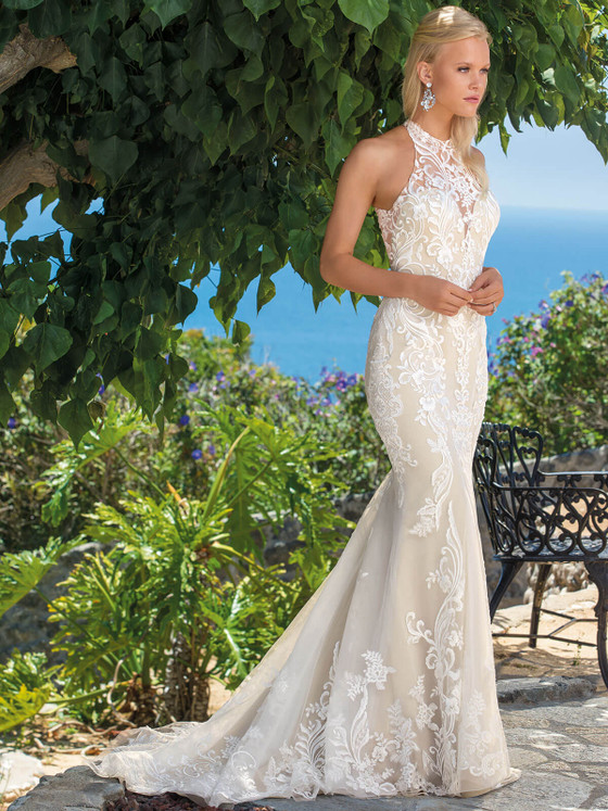 High Neckline Casablanca Bridal Gown Josephine 2360 High Neckline Casablanca Bridal Gown Josephine 2360