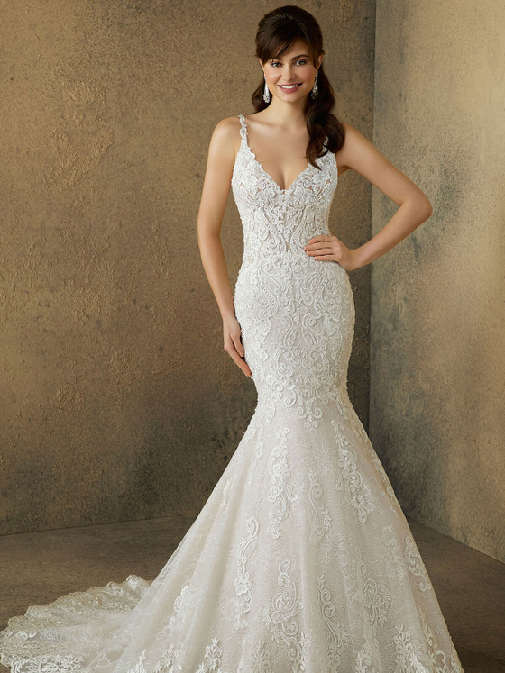 V-neck wedding gown Morilee Renee 2093 V-neck wedding gown Morilee Renee 2093