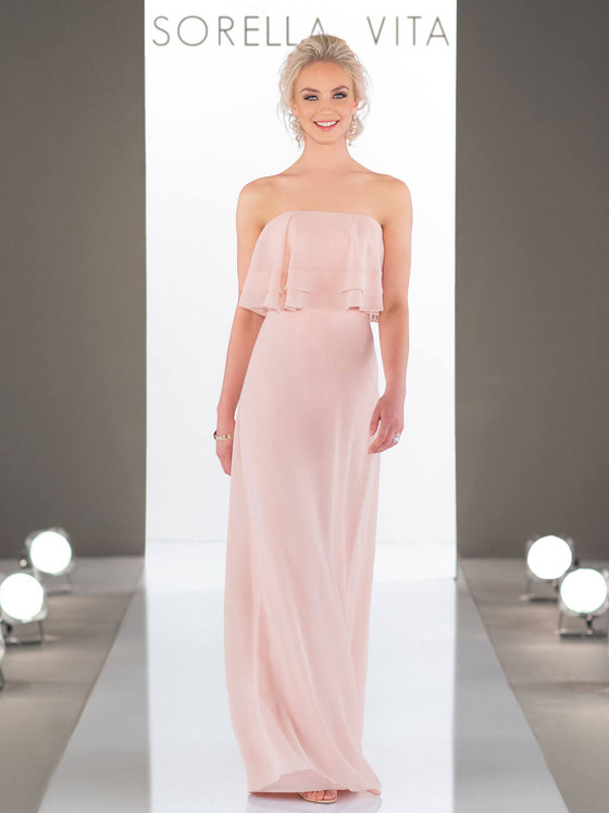 Strapless bridesmaid dress Sorella Vita 9026 Strapless bridesmaid dress Sorella Vita 9026