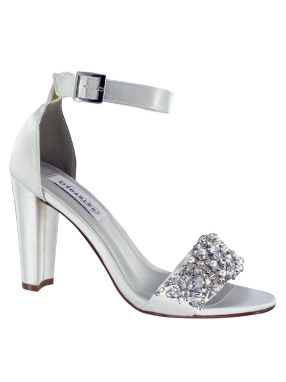 Satin Block Heel Bridal Sandal by Touch Ups Felicity 4292
Satin Block Heel Bridal Sandal by Touch Ups Felicity 4292