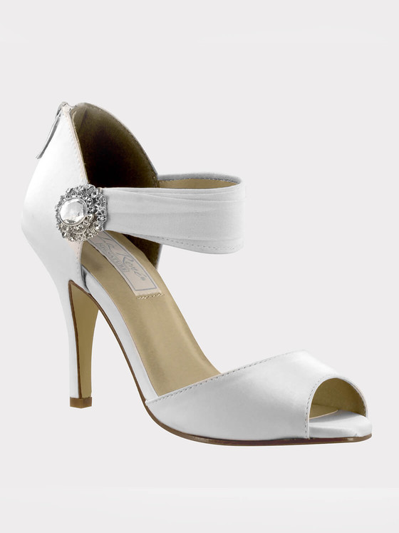 Silky Satin Wedding Heel by Touch Ups Genevieve 712
Silky Satin Wedding Heel by Touch Ups Genevieve 712
