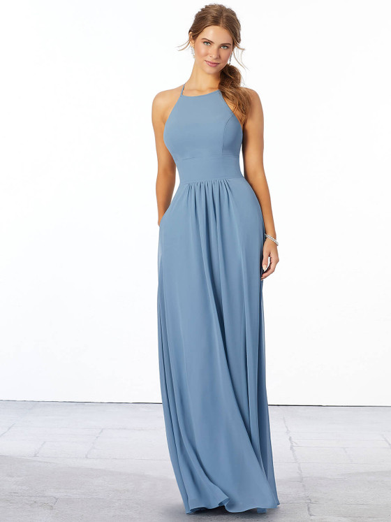 Halter Morilee Bridesmaid Dress 21666 Halter Morilee Bridesmaid Dress 21666