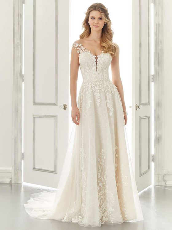 A-line Morilee Bridal Gown Alice 2191 A-line Morilee Bridal Gown Alice 2191