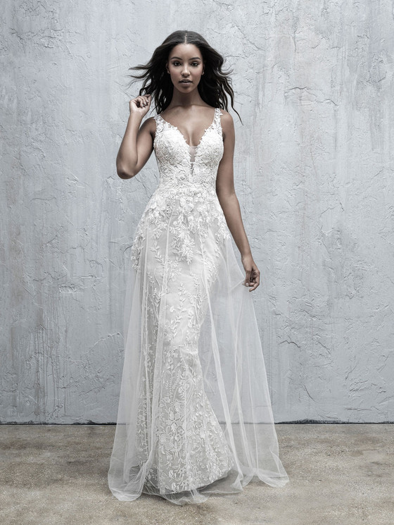 A-Line Overlay Madison James MJ567 Bridal Gown A-Line Overlay Madison James MJ567 Bridal Gown