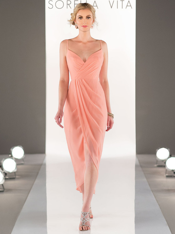 Sorella Vita 8776 Spaghetti Strap Bridesmaid Dress Sorella Vita 8776 Spaghetti Strap Bridesmaid Dress