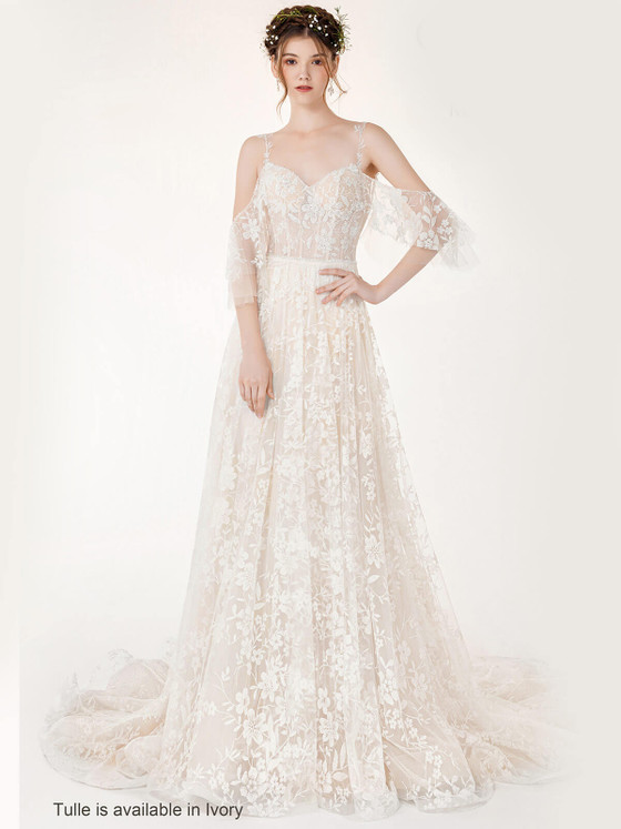 A-Line Bridal Gown by Chic Nostalgia Alice 00150001521 A-Line Bridal Gown by Chic Nostalgia Alice 00150001521