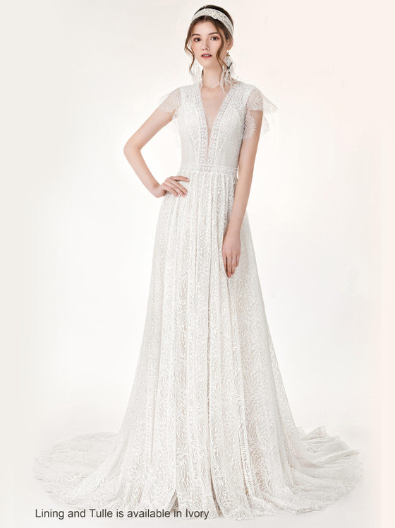 A-Line Bridal Gown by Chic Nostalgia Madison 001500020 A-Line Bridal Gown by Chic Nostalgia Madison 001500020