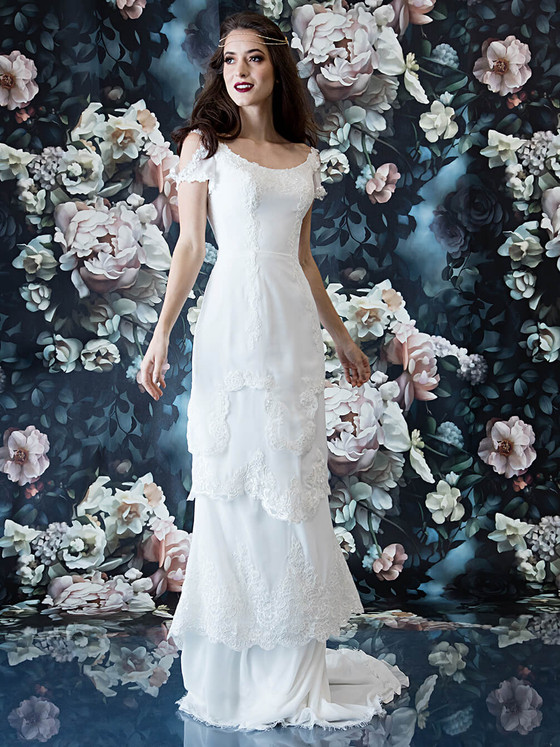 ivory wedding dress laine berry 11819 ivory wedding dress laine berry 11819