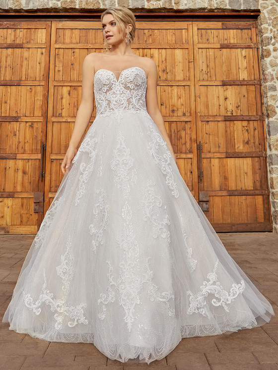 Off The Shoulder Wedding Gown Casablanca Myla 2427 Off The Shoulder Wedding Gown Casablanca Myla 2427