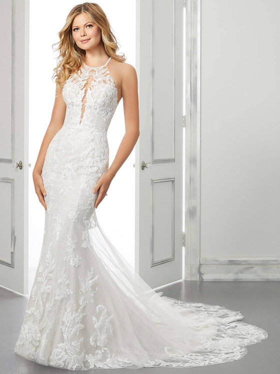 Halter Bridal Gown Morilee Bonita 2303 Halter Bridal Gown Morilee Bonita 2303