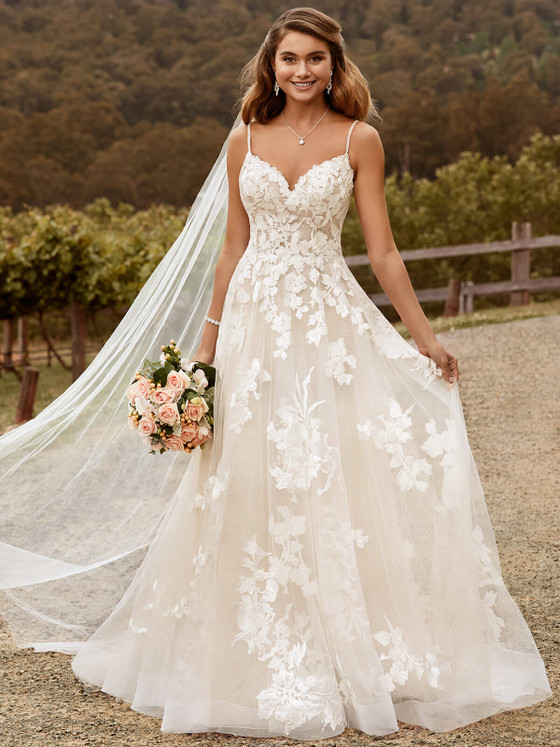 A-line Wedding Gown Sophia Tolli Nikita Y22051 A-line Wedding Gown Sophia Tolli Nikita Y22051