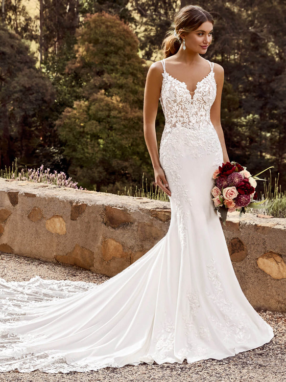 Fit And Flare Wedding Gown Sophia Tolli Celestina Y22067 Fit And Flare Wedding Gown Sophia Tolli Celestina Y22067