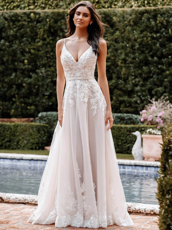 A-line Wedding Gown Allure Bridals 9856 A-line Wedding Gown Allure Bridals 9856