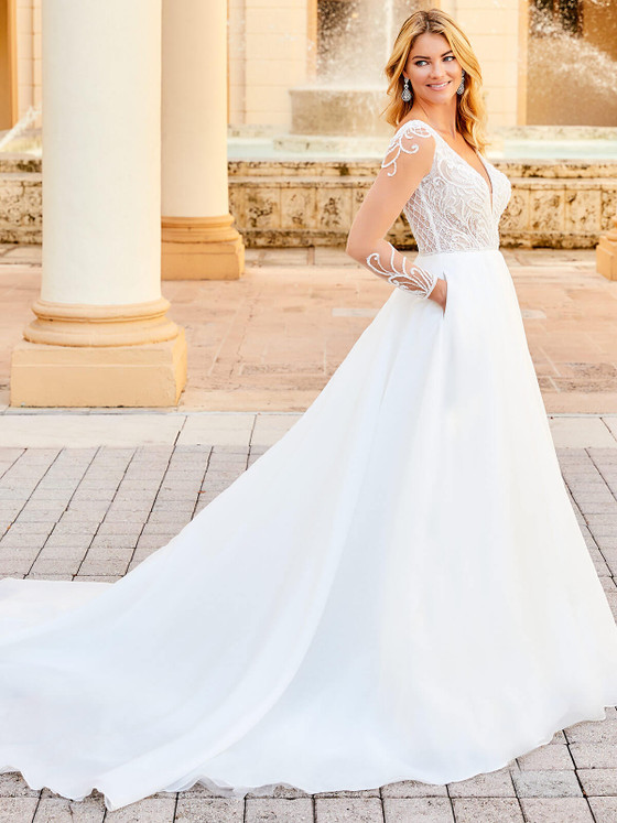 Long Sleeves Wedding Gown Christina Wu 15782 Long Sleeves Wedding Gown Christina Wu 15782