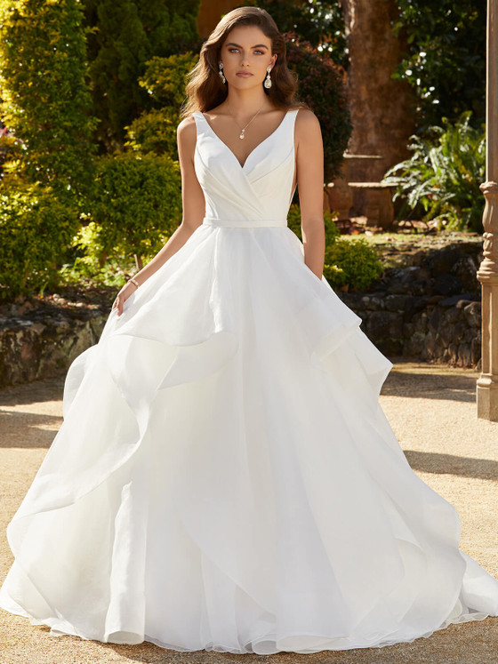 Tiered Ball Gown Sophia Tolli Bridal Gown Sadie Y12244 Tiered Ball Gown Sophia Tolli Bridal Gown Sadie Y12244
