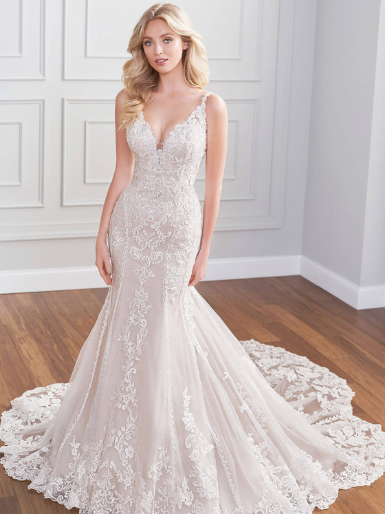Fit And Flare Martin Thornburg Bridal Gown Olivia 122238 Fit And Flare Martin Thornburg Bridal Gown Olivia 122238