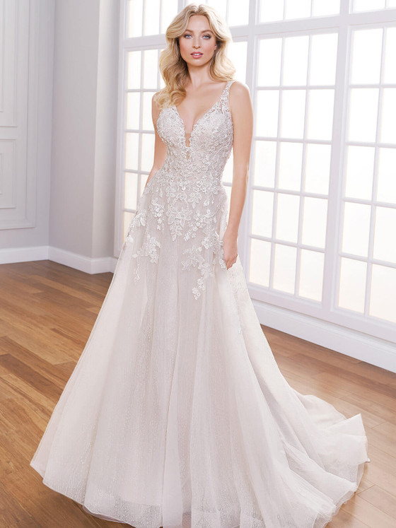 A-line Martin Thornburg Bridal Gown Raine 122240 A-line Martin Thornburg Bridal Gown Raine 122240