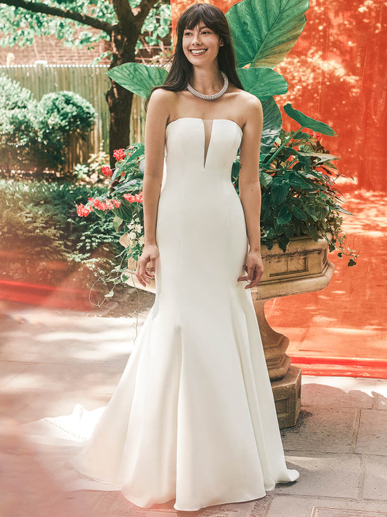 Strapless Madison James Wedding Gown Logan MJ805 Strapless Madison James Wedding Gown Logan MJ805