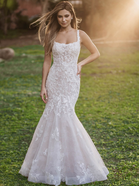 Fit And Flare Allure Bridals Wedding Dress 9950 Fit And Flare Allure Bridals Wedding Dress 9950