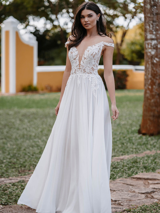 Off The Shoulder Allure Bridals Wedding Dress 9958 Off The Shoulder Allure Bridals Wedding Dress 9958