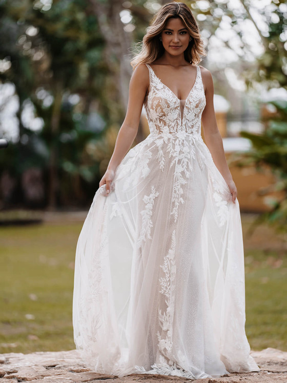 A-line Allure Bridals Wedding Dress 9959 A-line Allure Bridals Wedding Dress 9959