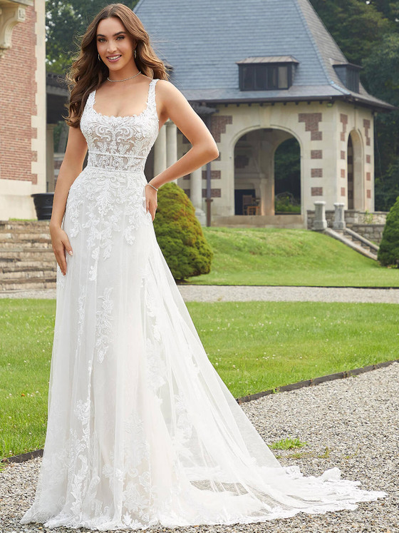 A-line Morilee Bridal Gown Desdemona 2416 A-line Morilee Bridal Gown Desdemona 2416