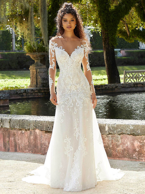 Long Sleeves Morilee Bridal Dress Freya 2481 Long Sleeves Morilee Bridal Dress Freya 2481