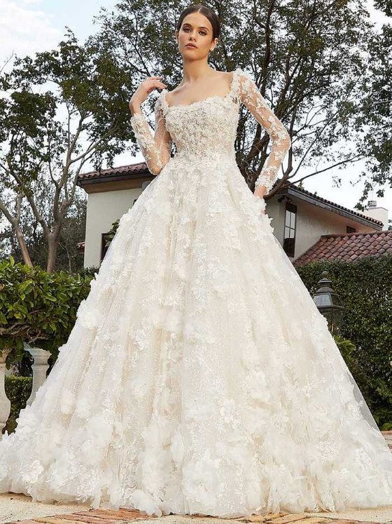 Ball Gown Morilee Bridal Dress Fleurette 2487 Ball Gown Morilee Bridal Dress Fleurette 2487