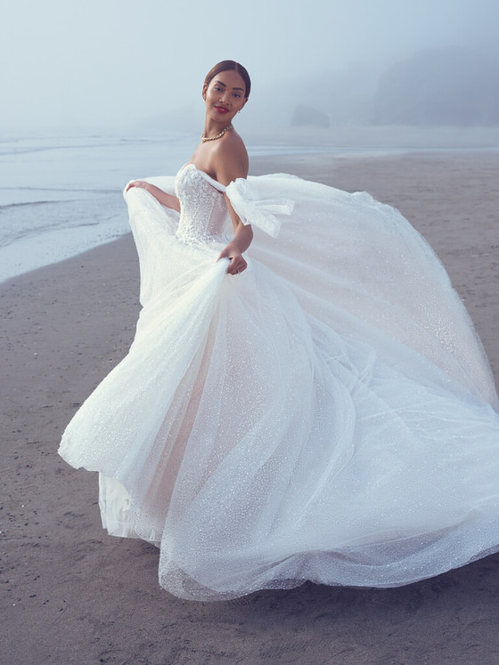 Beaded Lace Bodice Sottero and Midgley Bridal Dress Shasta Beaded Lace Bodice Sottero and Midgley Bridal Dress Shasta
