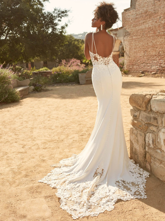 Spaghetti Strapped Maggie Sottero Bridal Dress Baxley Spaghetti Strapped Maggie Sottero Bridal Dress Baxley