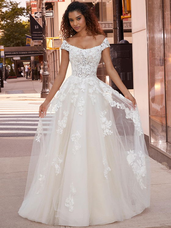 Scooped A-line Morilee Bridal Dress Jalaine Scooped A-line Morilee Bridal Dress Jalaine