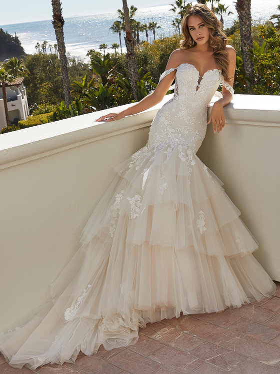 Sweetheart Neckline Mermaid Morilee Wedding Gown Marceline 2532
Sweetheart Neckline Mermaid Morilee Wedding Gown Marceline 2532