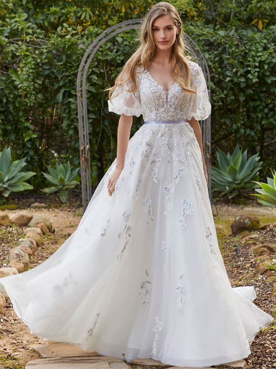 A-Line Blu by Morilee Bridal Dress Mallory 4129 A-Line Blu by Morilee Bridal Dress Mallory 4129