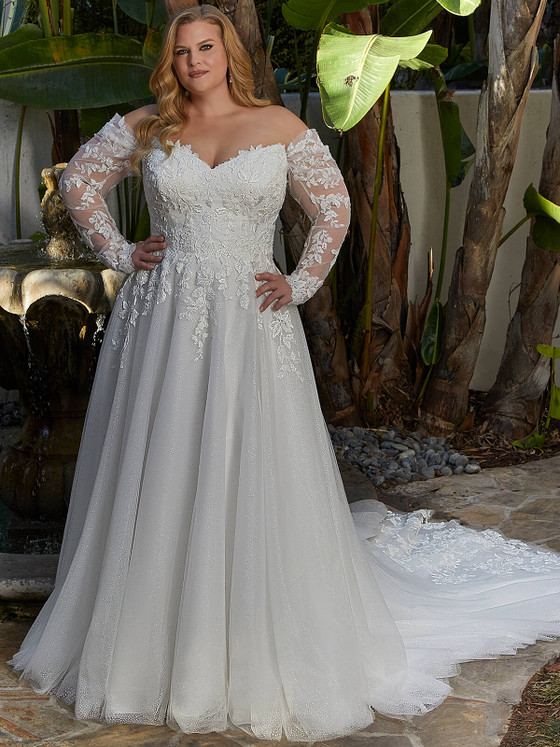 Julietta Plus Size Bridal Gown by Morilee Leandra 3397