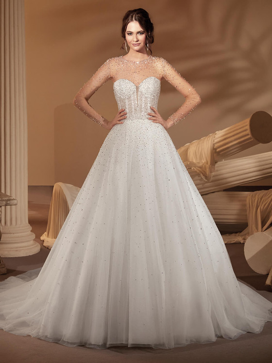A-line Demetrios Wedding Gown 1144 A-line Demetrios Wedding Gown 1144
