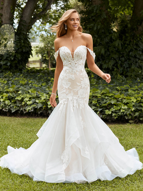 Off The Shoulder Sophia Tolli Bridal Dress Indiana Y22262 Off The Shoulder Sophia Tolli Bridal Dress Indiana Y22262