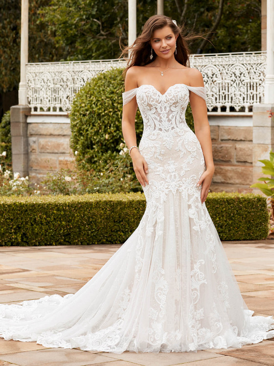 Off The Shoulder Sophia Tolli Bridal Dress Harley Y22277 Off The Shoulder Sophia Tolli Bridal Dress Harley Y22277